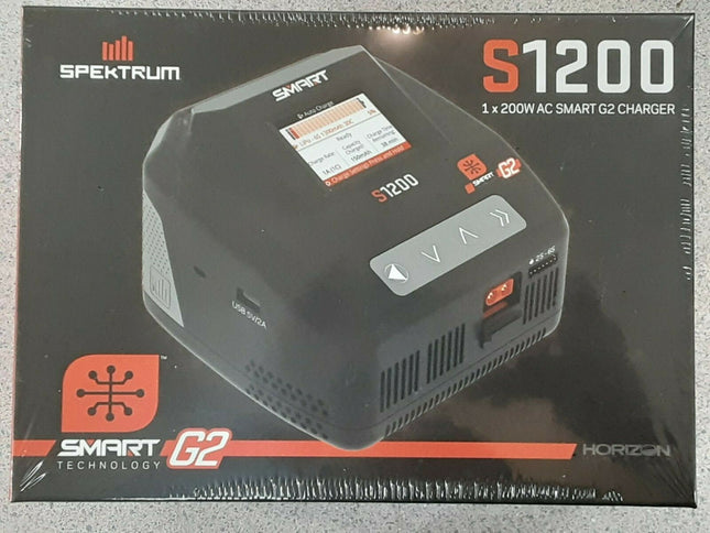 Spektrum RC S1200 G2 AC LiPo Smart Charger 6S/15A/200W SPMXC2020 Brand New!!