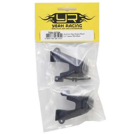 Yeah Racing Aluminium Rear Damper Mount for Traxxas TRX-4 (Black) YEA-TRX4-007BK