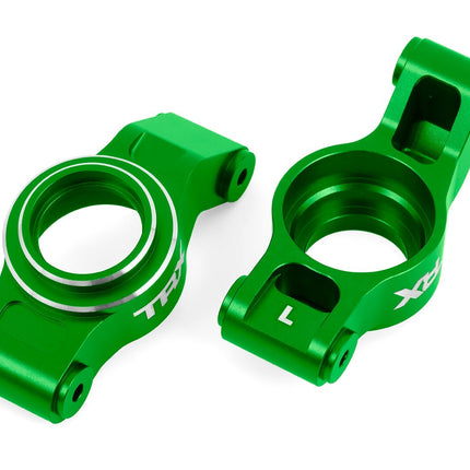 TRAXXAS ALUM STUB AXLE CARRIERS GREEN L/R X-Maxx/XRT TRA7852-GRN