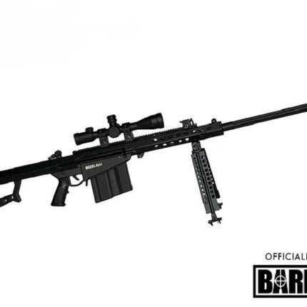 GoatGuns 1/3 Scale Die Cast .50 Cal M82A1 Model, Black