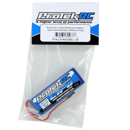 ProTek RC LiPo Receiver Battery Pack Mugen/AE/8ight-X 7.4V/2300mAh Balancer Plug