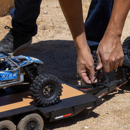 Axial SCX10 1/10 Flat Bed Vehicle Trailer AXI-3409