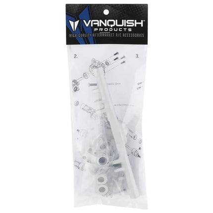 Vanquish Products F10T Aluminum Rear Axle Housing Silver VPS08633