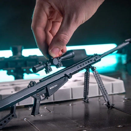 GoatGuns 1/3 Scale Die Cast .50 Cal M82A1 Model, Black