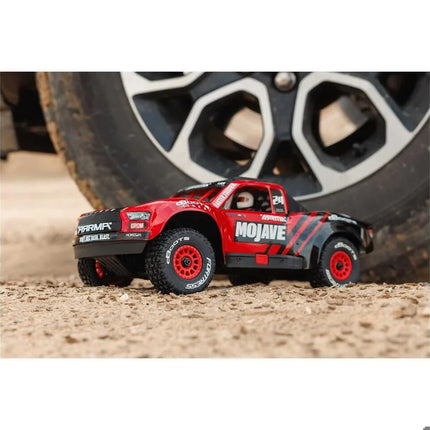 Arrma Mojave Grom MEGA 4WD 380 Brushed 1/18 Electric Desert Truck RTR Red/Black