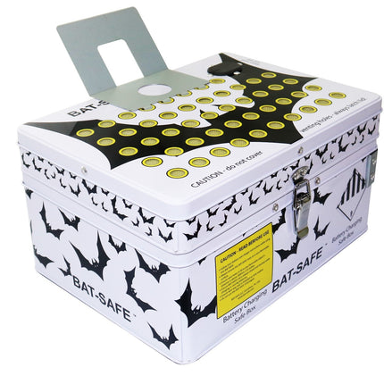 Bat-Safe White LiPo Battery Charging Case BAT-SAFE