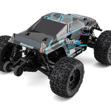 Team Associated Reflex 14MT RTR 4WD Brushless Monster Truck Combo Blue/Purple