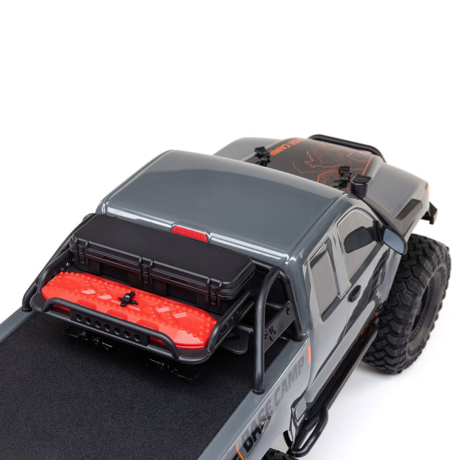 Axial 1/10 SCX10 III Base Camp 4X4 Rock Crawler Brushed RTR, Gray AXI1375T2