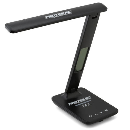 ProTek RC Multifunction LED Pit Light w/Wireless Charge Clock Date PTK-8298 New!