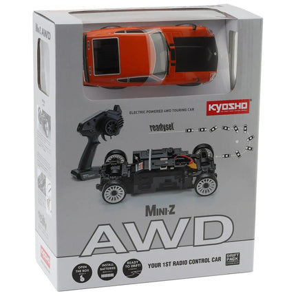 Kyosho MA-020 AWD Mini-Z Sports ReadySet w/Nissan Fairlady 240ZG Body Orange