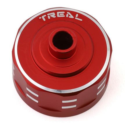 Treal Hobby Aluminum Gear Differential Housing Case for Traxxas Sledge (Red)