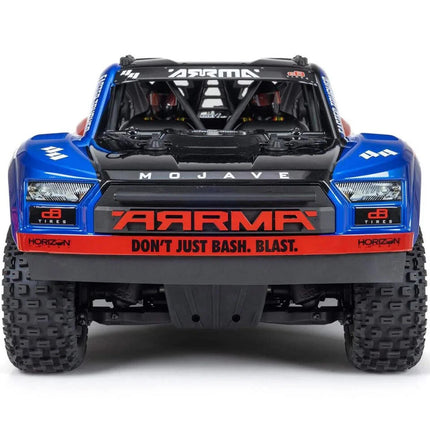 Arrma MOJAVE 4S BLX Brushless 1/8 4WD RTR Electric Desert Truck (Blue/Red)