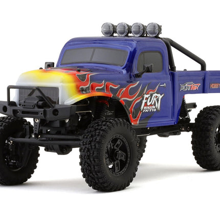 Furitek FX118 Fury Wagon 1/18 RTR Brushless Rock Crawler Blue FUR-2412 New!!