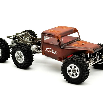 Furitek FUR2816 Rogue 6X6 ARTR 1/30 Brushless Micro Crawler (Brown) FTK-FUR-2816