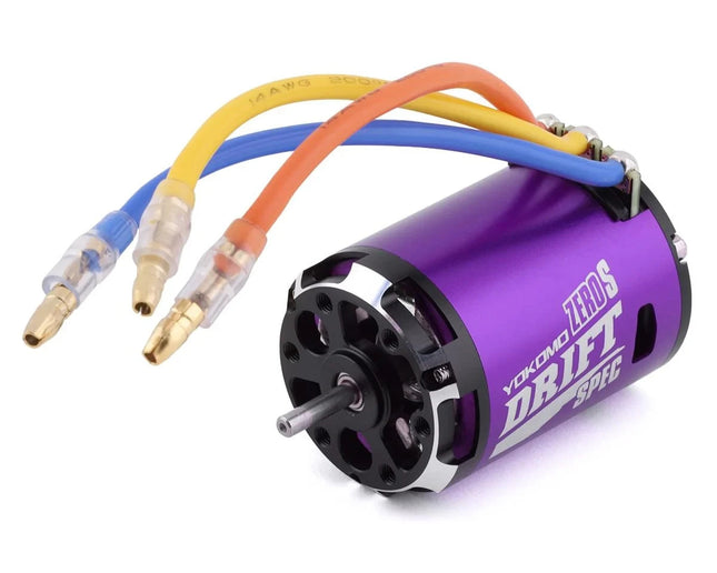 Yokomo ZERO-S Drift Brushless Motor (10.5T) (Purple) YM-S105DPA