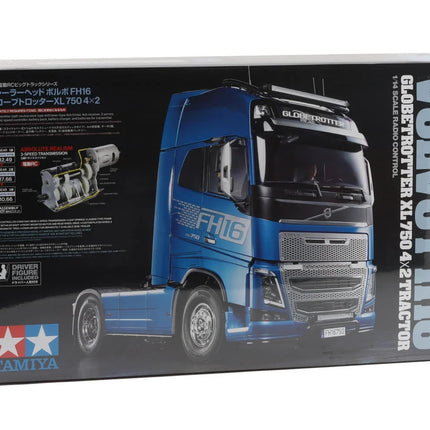 Tamiya 1/14 Volvo FH16 Globetrotter XL 750 4x2 Semi Kit (Unpainted) TAM56375