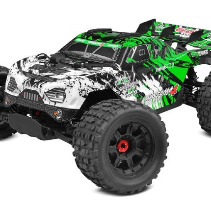 Team Corally Kagama 4 XL 4S Monster Truck, RTR Version, Green COR00293-G