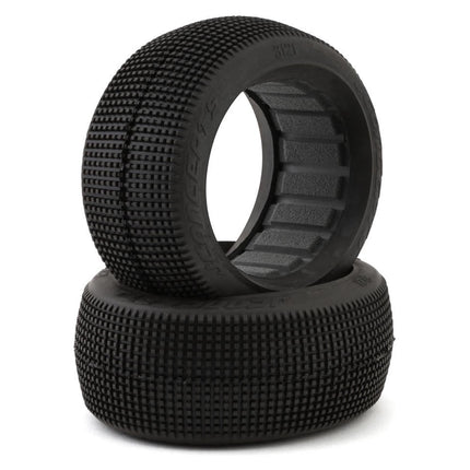 JConcepts 3121-02 Reflex 1/8 Buggy Tires (2) (Green) JCO312102