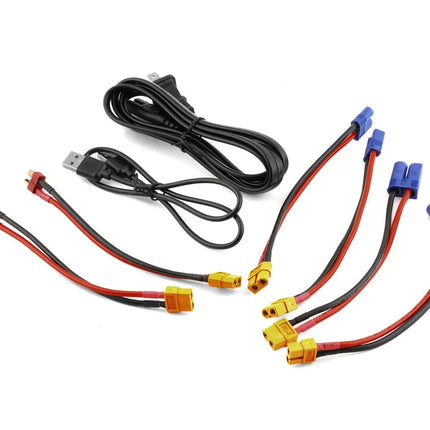 Gens Ace G-Tech Smart 3S Bundle w/Two 3S 60C EC5 LiPo Batteries (5300mAh) & D300