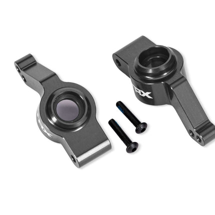 Traxxas 9065-Gray Aluminum Gray Stub Axle Carriers (L&R) TRA9065GRAY