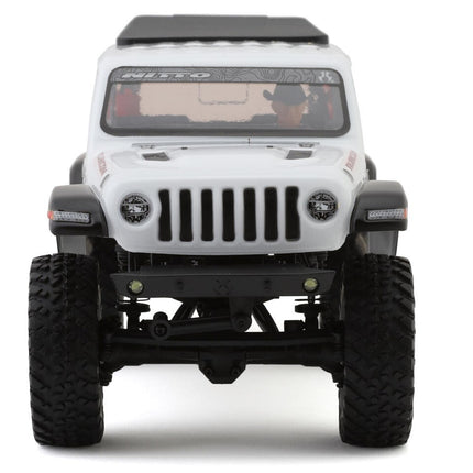 Axial 1/24 SCX24 Jeep JT Gladiator 4WD Crawler Brushed RTR White AXI00005V2T4