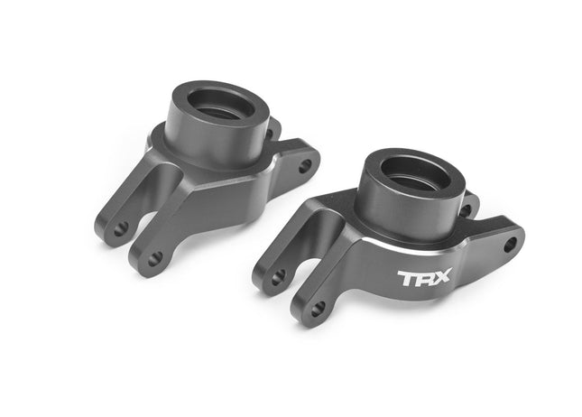 Traxxas 10252-GRAY Gray Aluminum Stub Axle Carriers (L&R) TRA10252GRAY