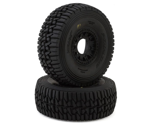 Pro-Line 1/7 Mirage TT Pre-Mounted Tires w/Raid Wheels (M2) w/17mm PRO1022410