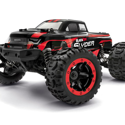Blackzon Slyder MT 1/16 4WD Electric Monster Truck - Red BZN540098