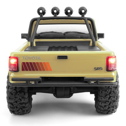 HPI Venture18 1985 Toyota Hilux SR5 1/18 RTR 4WD Brushed Rock Crawler (Crème)