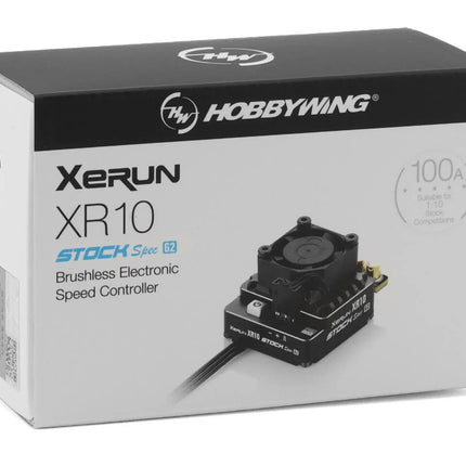 Hobbywing Xerun XR10 Stock Spec G2 1/10 Sensored Brushless ESC 30112402 New!!