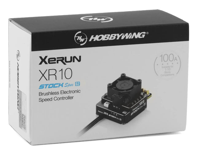 Hobbywing Xerun XR10 Stock Spec G2 1/10 Sensored Brushless ESC 30112402 New!!