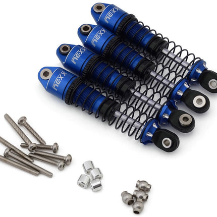 NEXX Racing Redcat Ascent18 53mm Oil-Filled Shocks (Blue) NX-416-BL