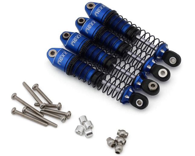 NEXX Racing Redcat Ascent18 53mm Oil-Filled Shocks (Blue) NX-416-BL