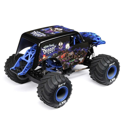Losi 1/18 Mini LMT 4X4 Brushed Monster Truck RTR Son-Uva Digger LOS01026T2