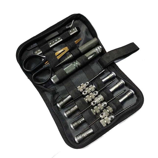Powerhobby PHB6028 Tool Kit  Kyosho Mini-Z w Bag Hex / Philips / Driver / Reamer
