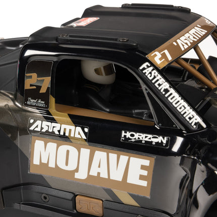 Arrma Mojave GROM 4X4 223S BLX Brushless Small Scale Desert Truck RTR, DSC Black