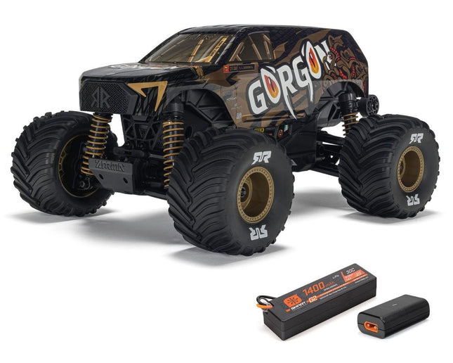 ARRMA Gorgon Grom 4x4 1/16 Scale RTR Brushed Monster Truck Bronze ARA2130T3