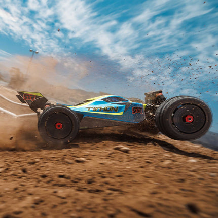 Arrma 1/8 TYPHON 223S BLX Brushless 4X4 Buggy RTR with DSC Blue ARA4306V4T4