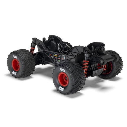 ARRMA Gorgon Grom 4x4 1/16 Scale RTR Brushed Monster Truck Red ARA2130T2