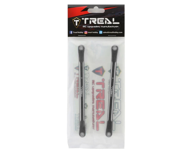 Treal Hobby Aluminum Rear Suspension Camber Links for Traxxas Sledge (Black) (2)