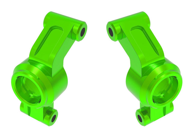 Traxxas Stub Axle Carriers Aluminum L/R Green 10751-GRN