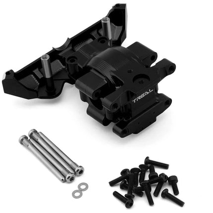 Treal Hobby Aluminum Front Gearbox Set Traxxas Mini Maxx/XRT/Slash Black