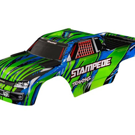 Traxxas Stampede® 1/10 2WD Pre-Painted Monster Truck Body (Green)  3620A-GRN