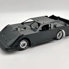 1RC Racing Late Model 2.0 1/18 Brushless RTR 2WD Oval Racer (Black) 1RC1086