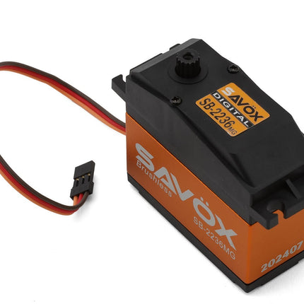 Savox SB-2236MG Brushless Metal Gear Digital 1/5 Scale Servo (High Voltage)
