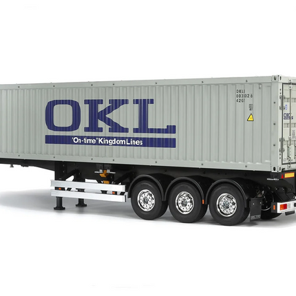 Tamiya 1/14 3-Axle OKL Semi-Trailer Container Kit TAM56377