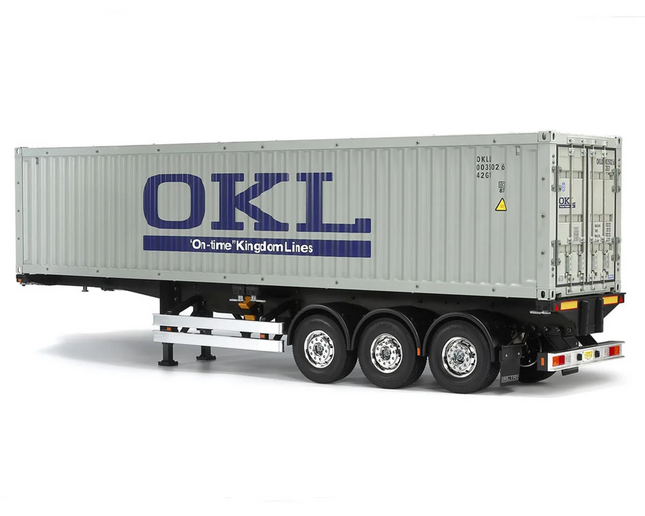 Tamiya 1/14 3-Axle OKL Semi-Trailer Container Kit TAM56377