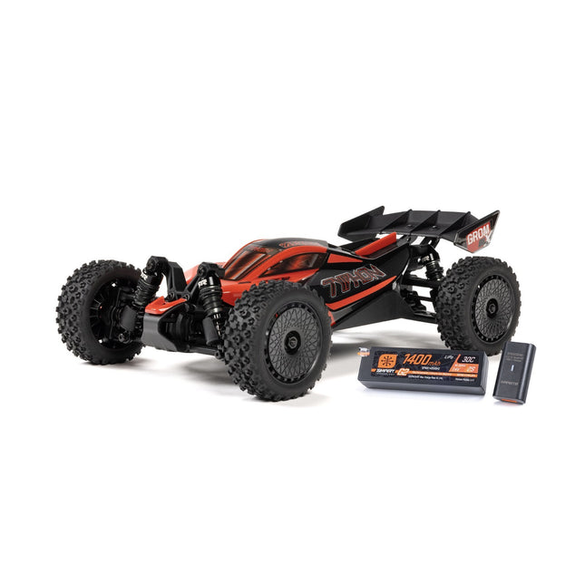 Arrma Typhon Grom 223S BLX 1/18 Brushless RTR 4WD Buggy Red W/Battery/Charger