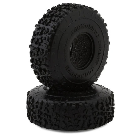JConcepts Landmines 1.0" Micro Crawler Tires (2) (63mm OD) (Green)