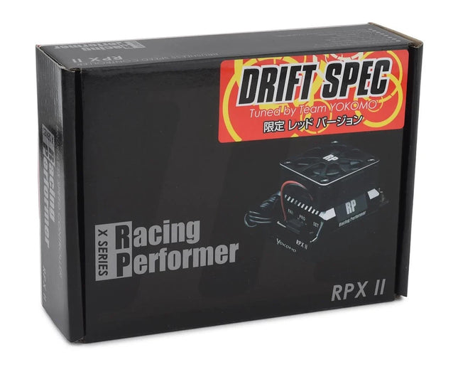 Yokomo BL-RPX2DR RPX-II Drift Spec Sensored Brushless ESC (Red) YOKBL-RPX2DR
